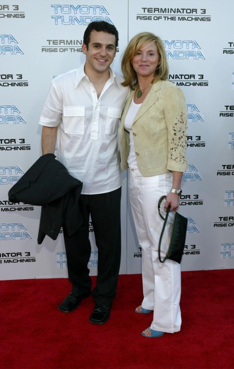 Fred Savage and his guest at the world premiere of "Terminator 3: Rise of the Machines."