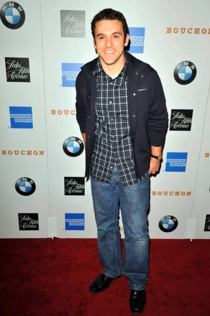 Fred Savage at the grand opening of Thomas Keller's Bouchon.