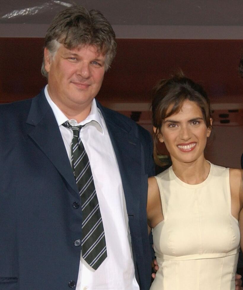 Director Carlo Mazzacurati and Maya Sansa at the premiere of "L'Amore Ritrovato" during the 61st Venice Film Festival.