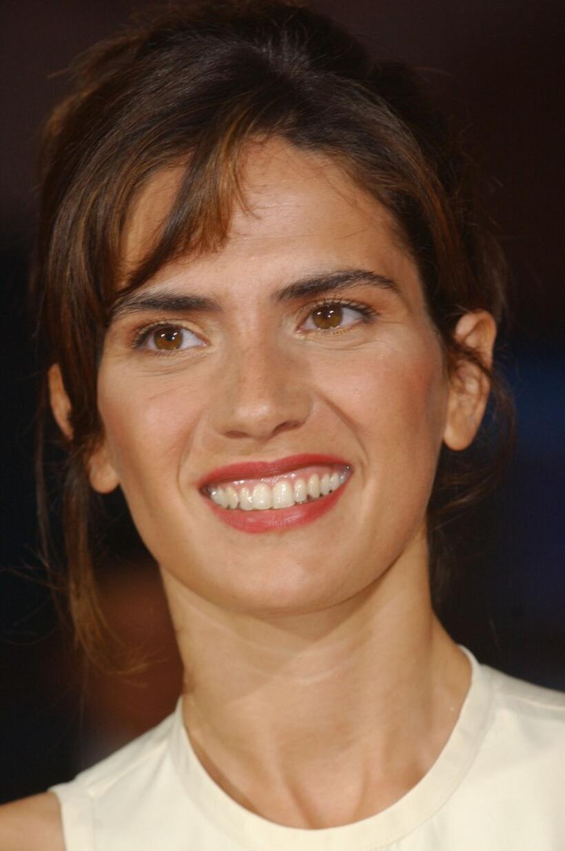Maya Sansa at the premiere of "L'Amore Ritrovato" during the 61st Venice Film Festival.