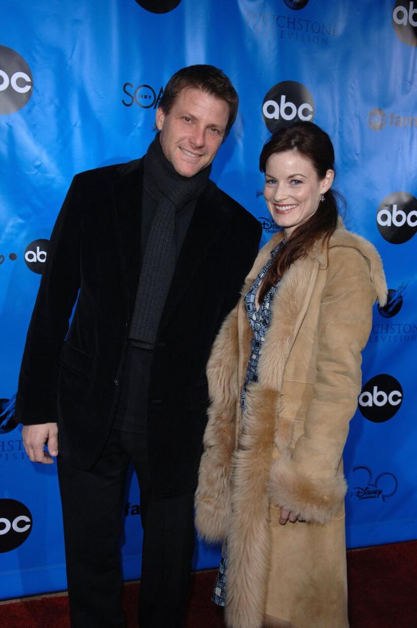 Doug Savant and his wife Laura Leighton at the Disney / ABC Television Group All Star Party.