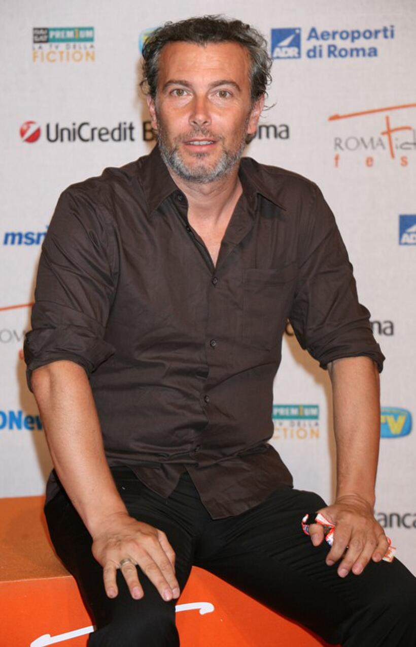 Paolo Sassanelli at the Roma Fiction Fest 2008.
