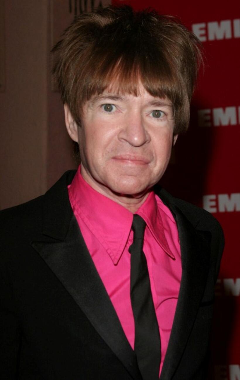 Rodney Bingenheimer at the EMI Post Grammy party.