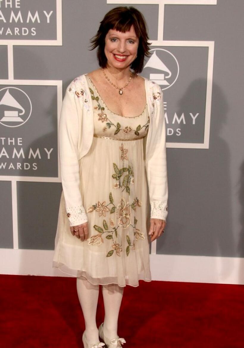 Ann Savoy at the 49th Annual Grammy Awards.