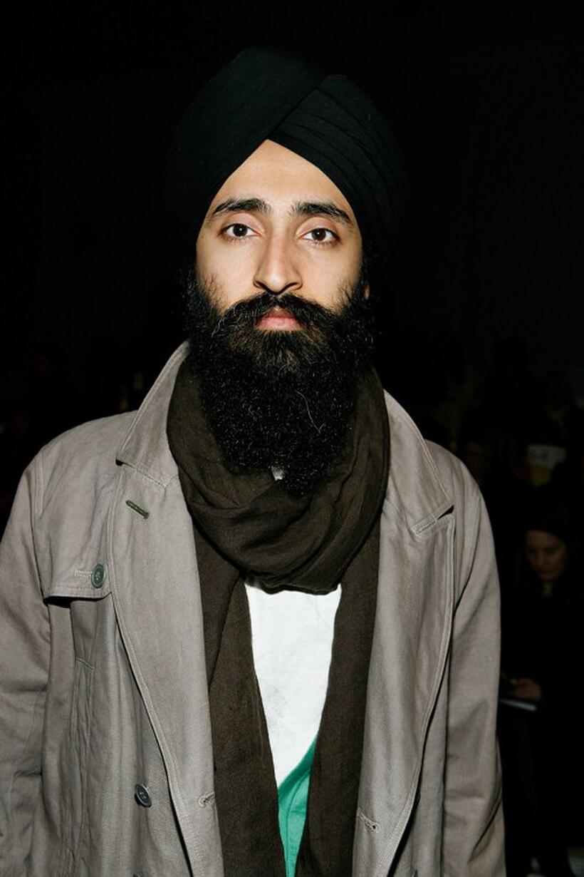 Waris Ahluwalia at the Yigal Azrouel Womenswear Fall 2009 fashion show during the Mercedes-Benz Fashion Week.