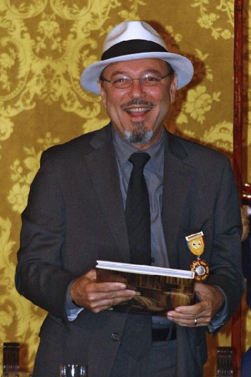 Ruben Blades at the Carondelet Presidential Palace in Quito, Ecuador.
