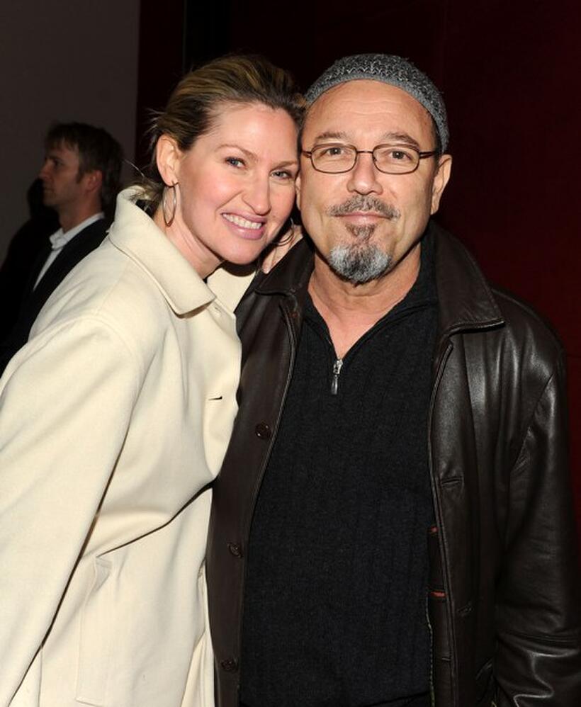 Luba Mason and Ruben Blades at the after party of the premiere of "City Island."