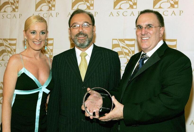 Alexandra Lioutikoff, Ruben Blades and John LoFrumento at the El Primo ASCAP New York 2005 Awards.
