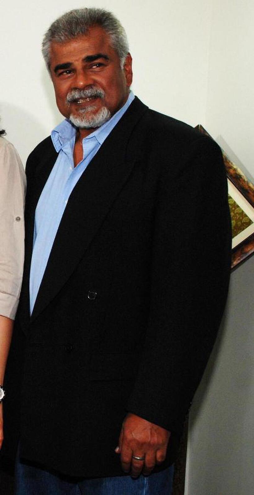 Sharat Saxena at the promotion of "De Dhana Dhan."