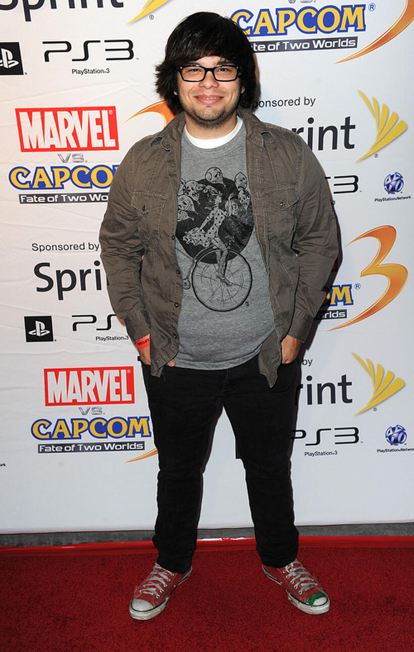 Charlie Saxton at the Marvel Vs. Capcom party during the Comic-Con 2010.