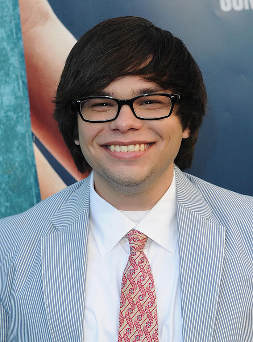 Charlie Saxton at the California premiere of "Hung."