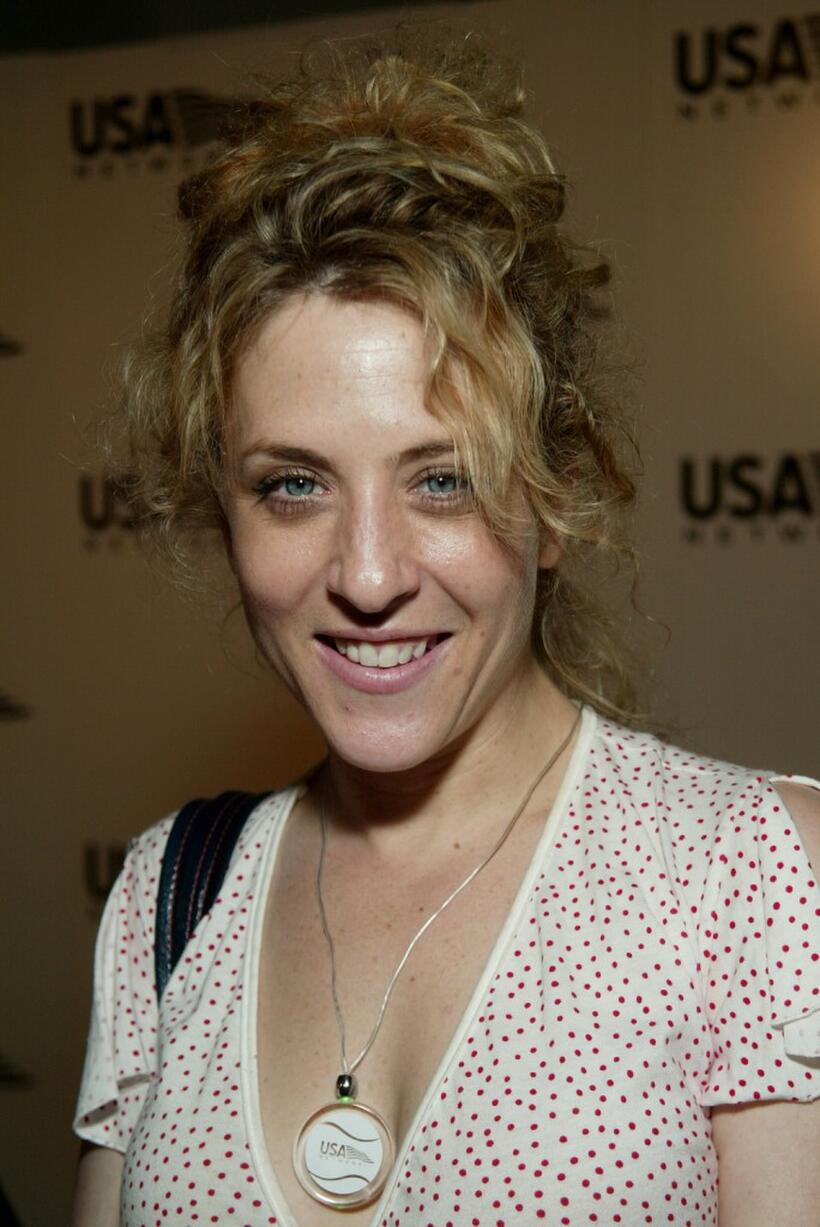 Bitty Schram at the USA Network's opening night party of 2003 U.S. Open.