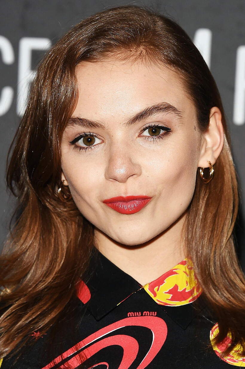 Morgan Saylor at the "Novitiate" premiere during the 2017 Sundance Film Festival.