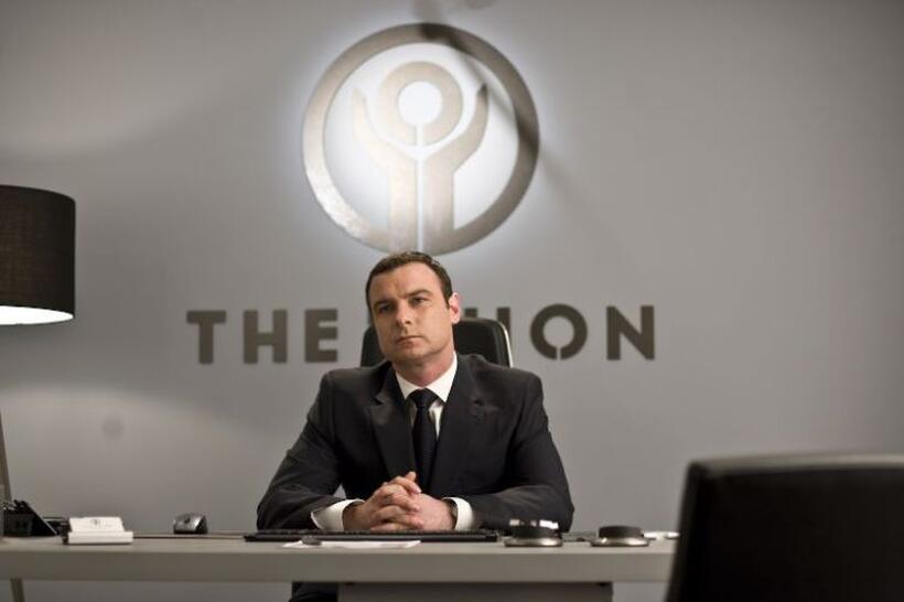 Liev Schreiber as Frank in "Repo Men."