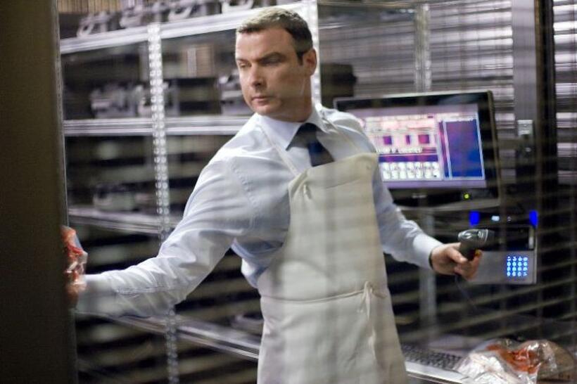 Liev Schreiber as Frank in "Repo Men."