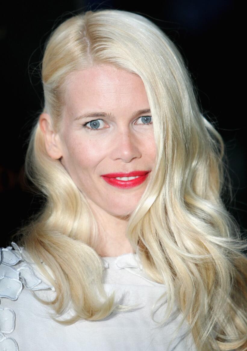Claudia Schiffer at the Moet and Chandon "Mirage" evening.
