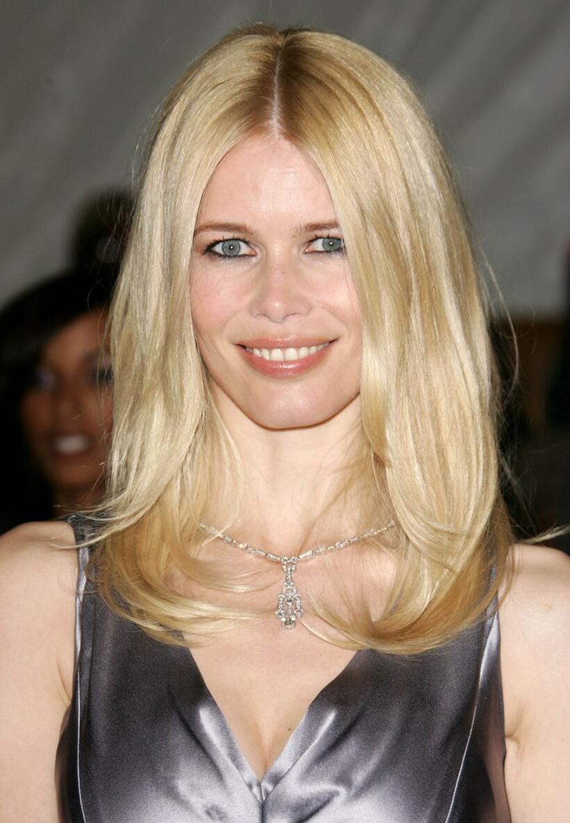 Claudia Schiffer at the Metropolitan Museum of Art Costume Institute Benefit Gala "Poiret: King Of Fashion."