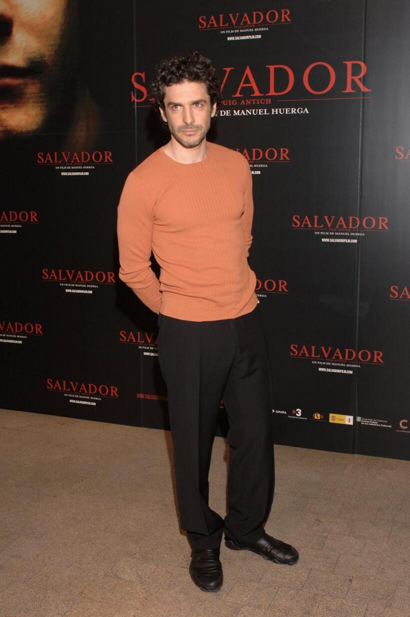 Leonardo Sbaraglia at the photocall of "Salvador."