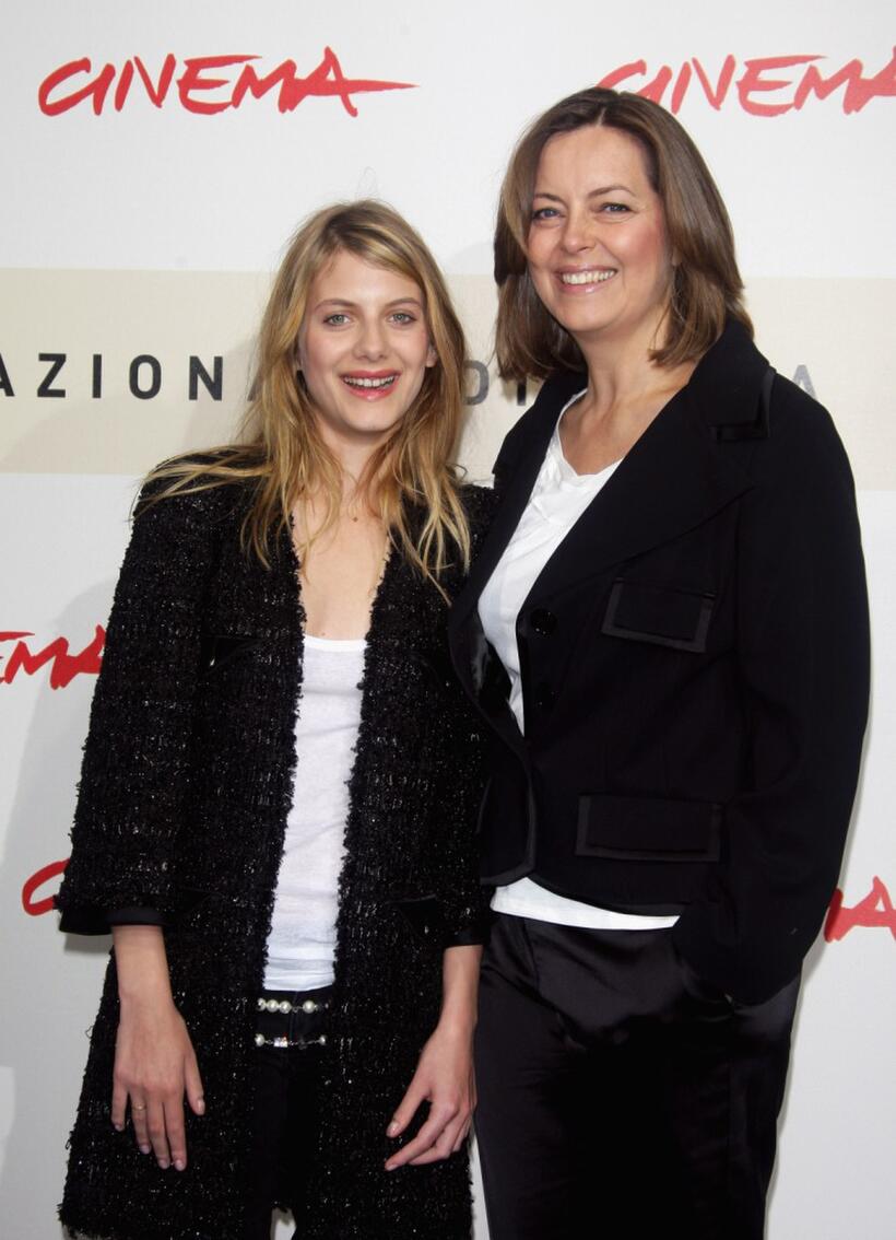 Greta Scacchi and Melanie Laurent at the photocall of "L'Amour Cache" at the day 3 of the second Rome Film Festival.