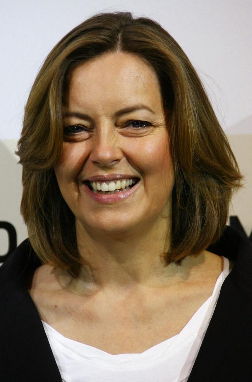 Greta Scacchi at the photocall of "L'Amour Cache" at the second Annual Rome Film Festival.