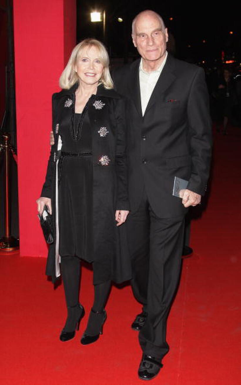 Barbet Schroeder and Bulle Ogier at the Cesar Film Awards 2008.