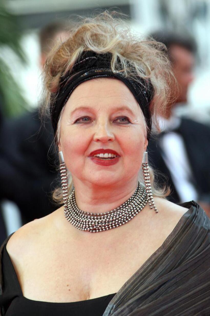 Hanna Schygulla at the screening of German Turk director Fatih Akin's film "Auf der Anderen Seite" at the 60th edition of the Cannes Film Festival.