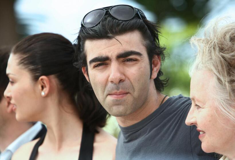 Hanna Schygulla, Fatih Akin and Nurgul Yesilcay at the photocall of "Auf der Anderen Seite" at the 60th edition of the Cannes Film Festival.