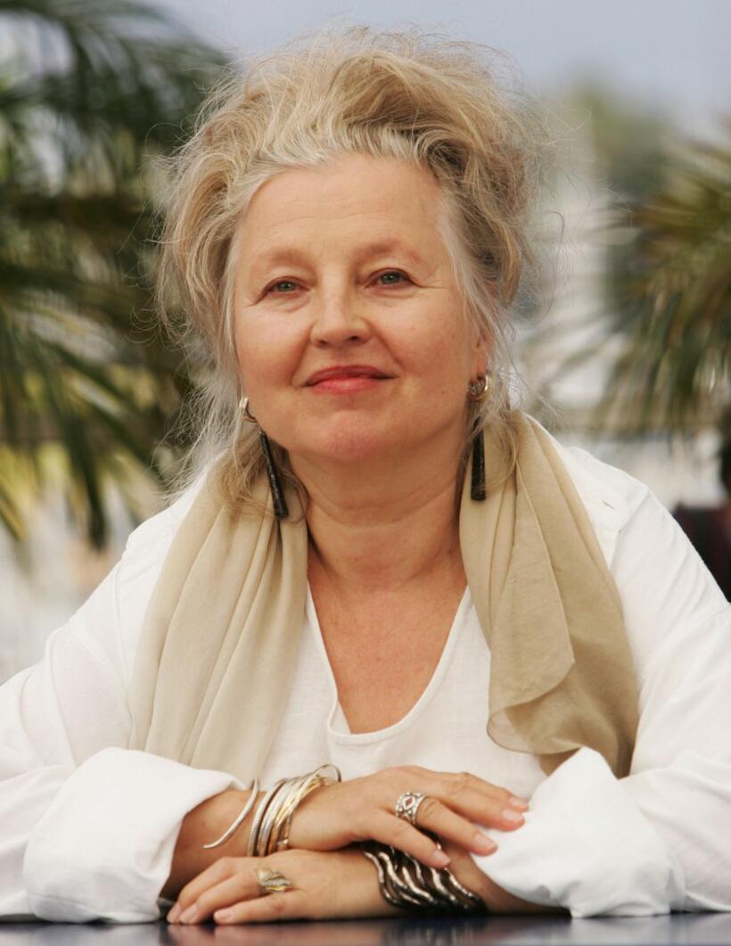 Hanna Schygulla at the photocall promoting the film "Auf Der Anderen Seite" at the Palais des Festivals during the 60th International Cannes Film Festival.
