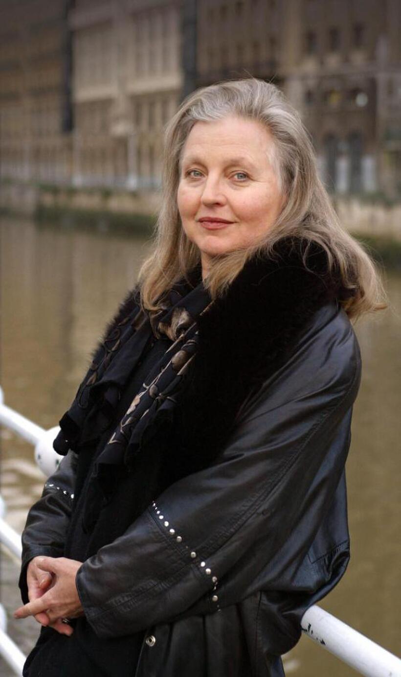 Hanna Schygulla at her visit to the Zinebi International Film Festival in Bilbao.
