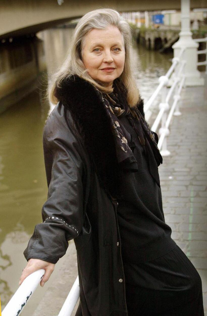 Hanna Schygulla at her visit to the Zinebi International Film Festival in Bilbao.
