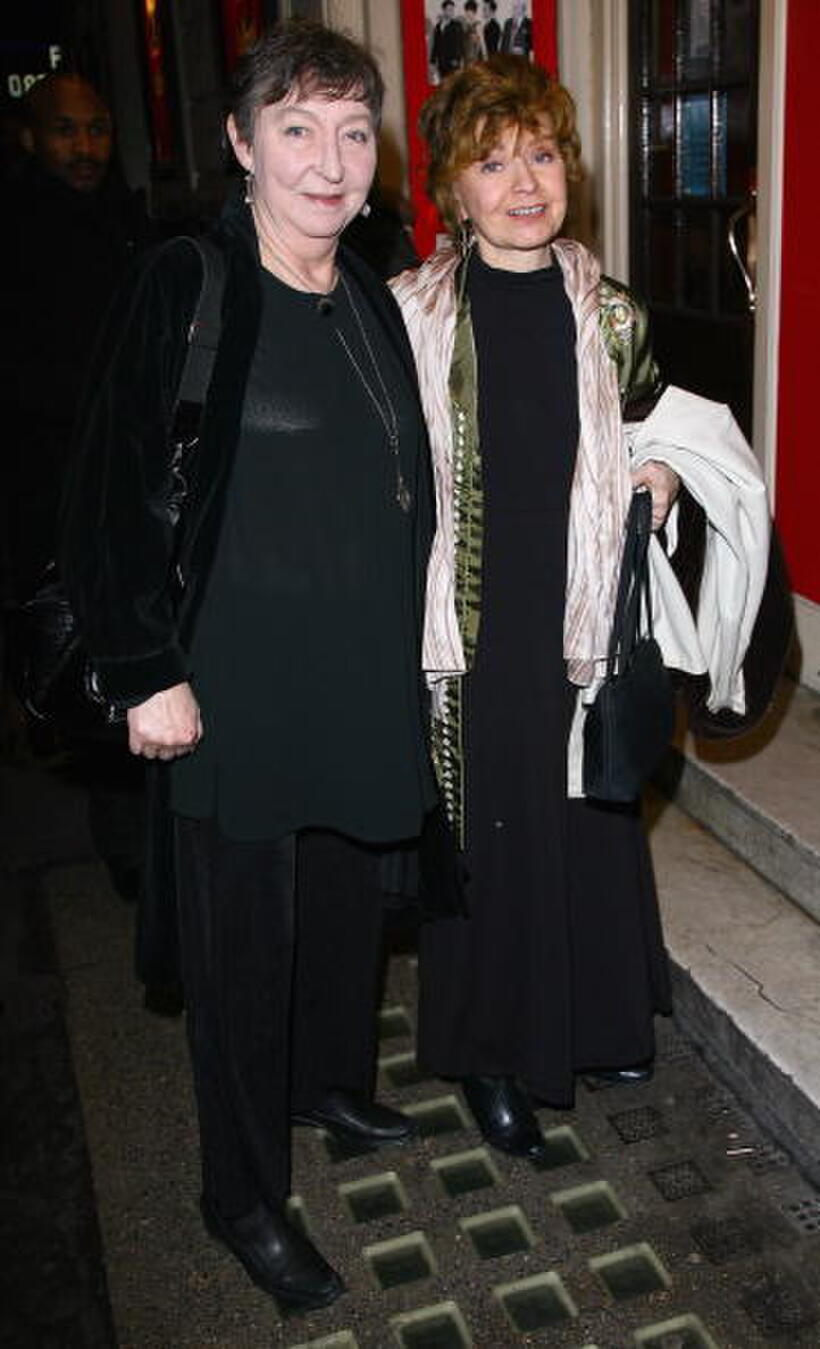 Prunella Scales and Guest at the Lover/Collection Press Night.
