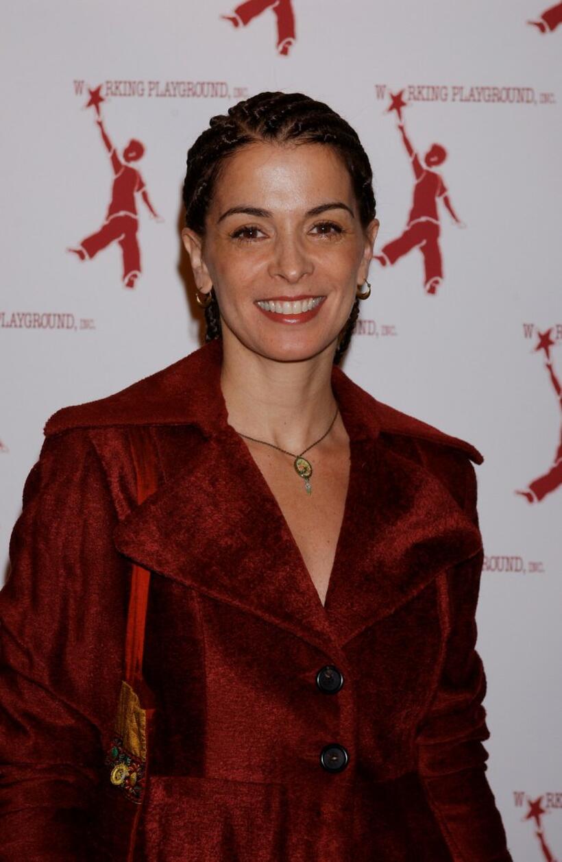 Annabella Sciorra at the "Love Letters To America: Working Playground Benefit."