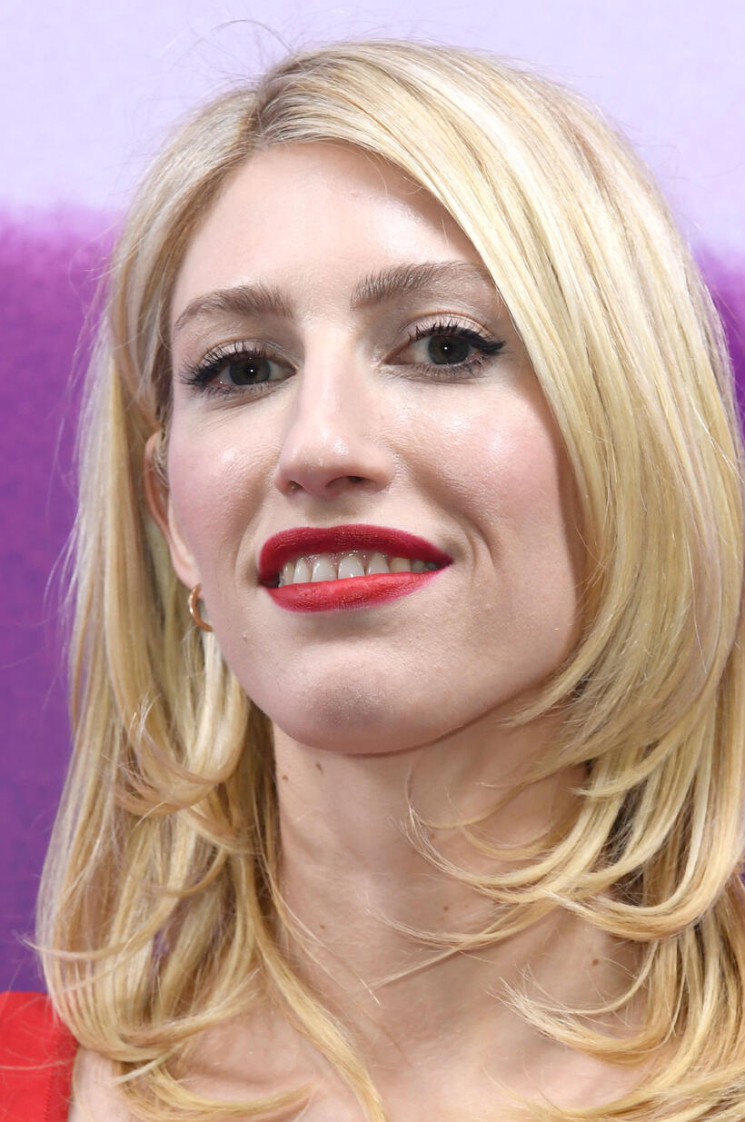 Karley Sciortino at the "Now Apocalypse" Los Angeles premiere.