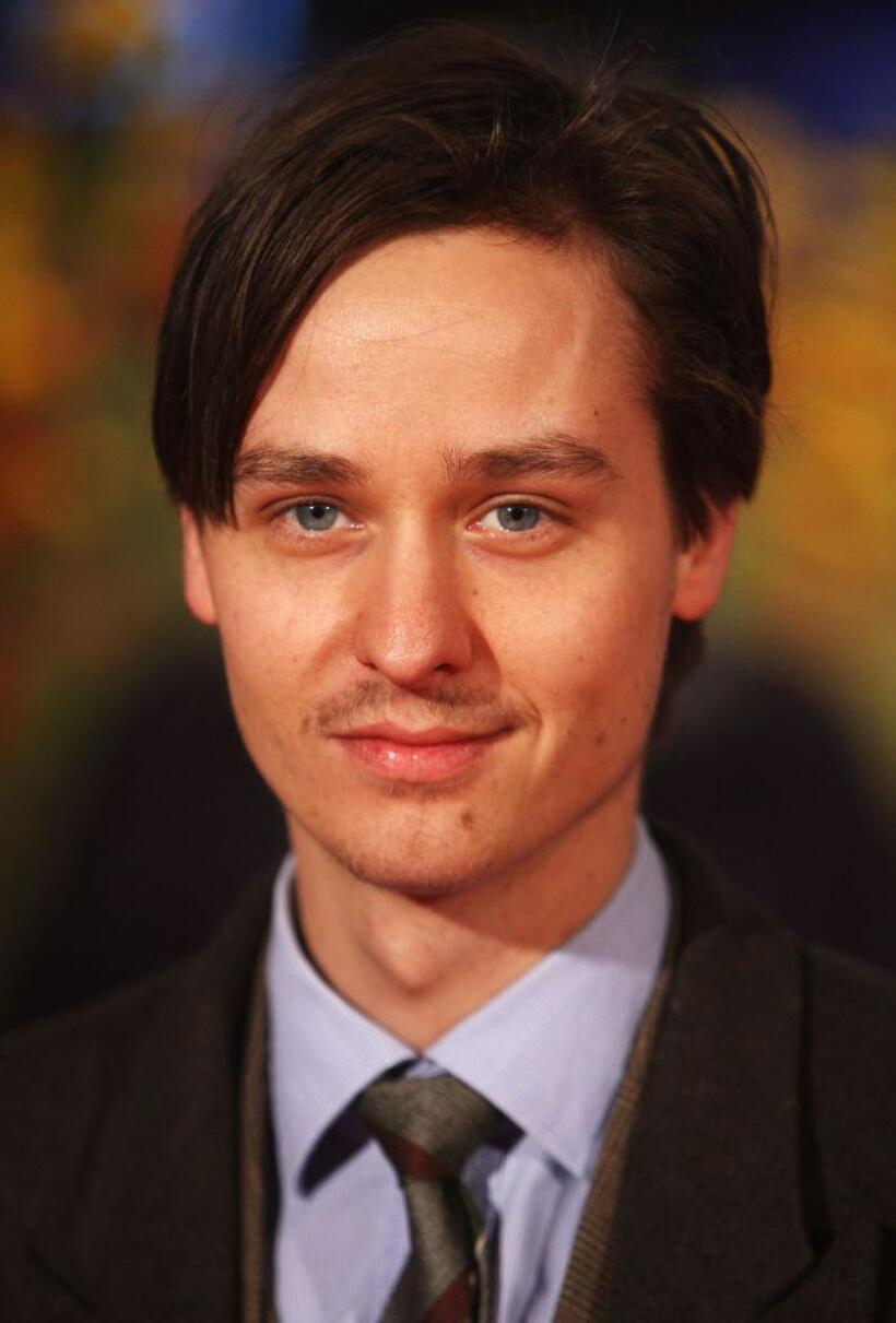 Tom Schilling at the premiere of "Heart of Fire" during the 58th Berlinale Film Festival.