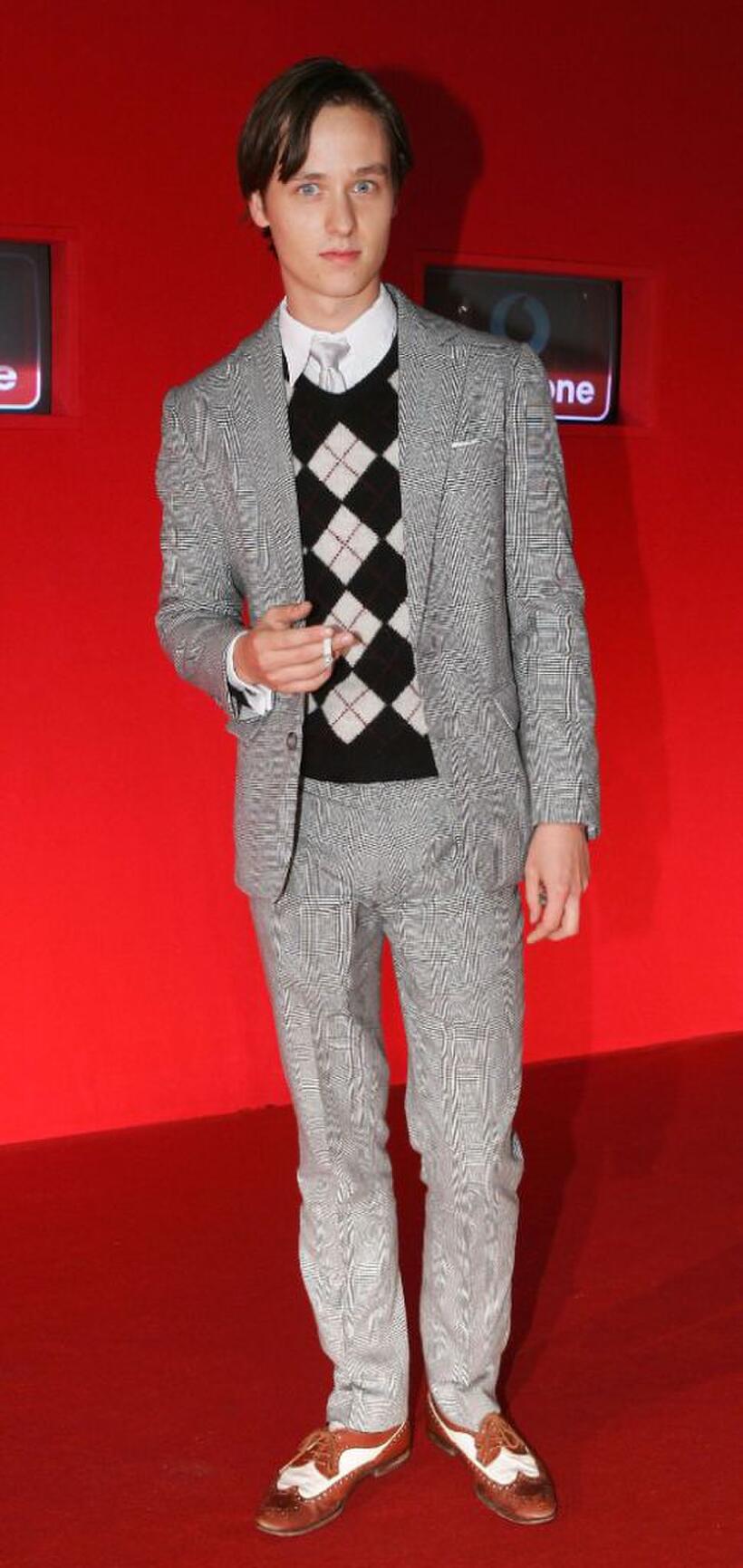 Tom Schilling at the New Faces Awards.