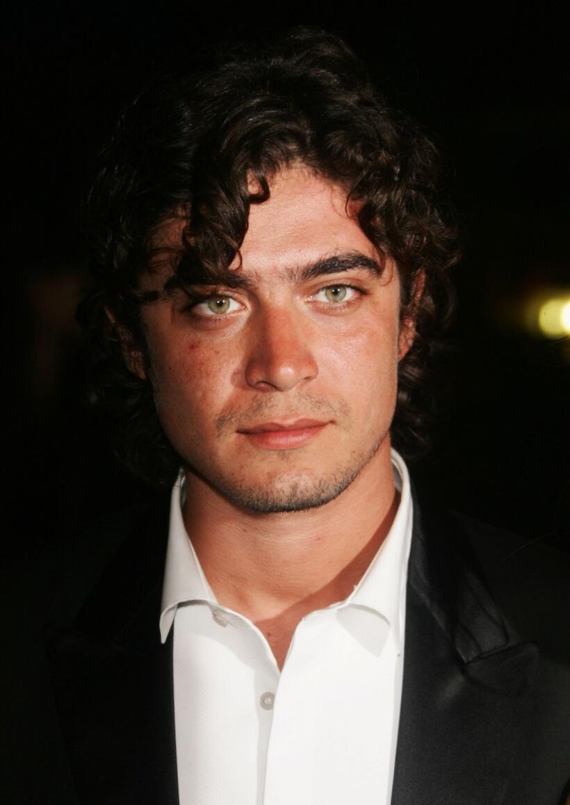 Riccardo Scamarcio at the premiere of "Mio Fratello E Figlio Unico" during the 60th International Cannes Film Festival.
