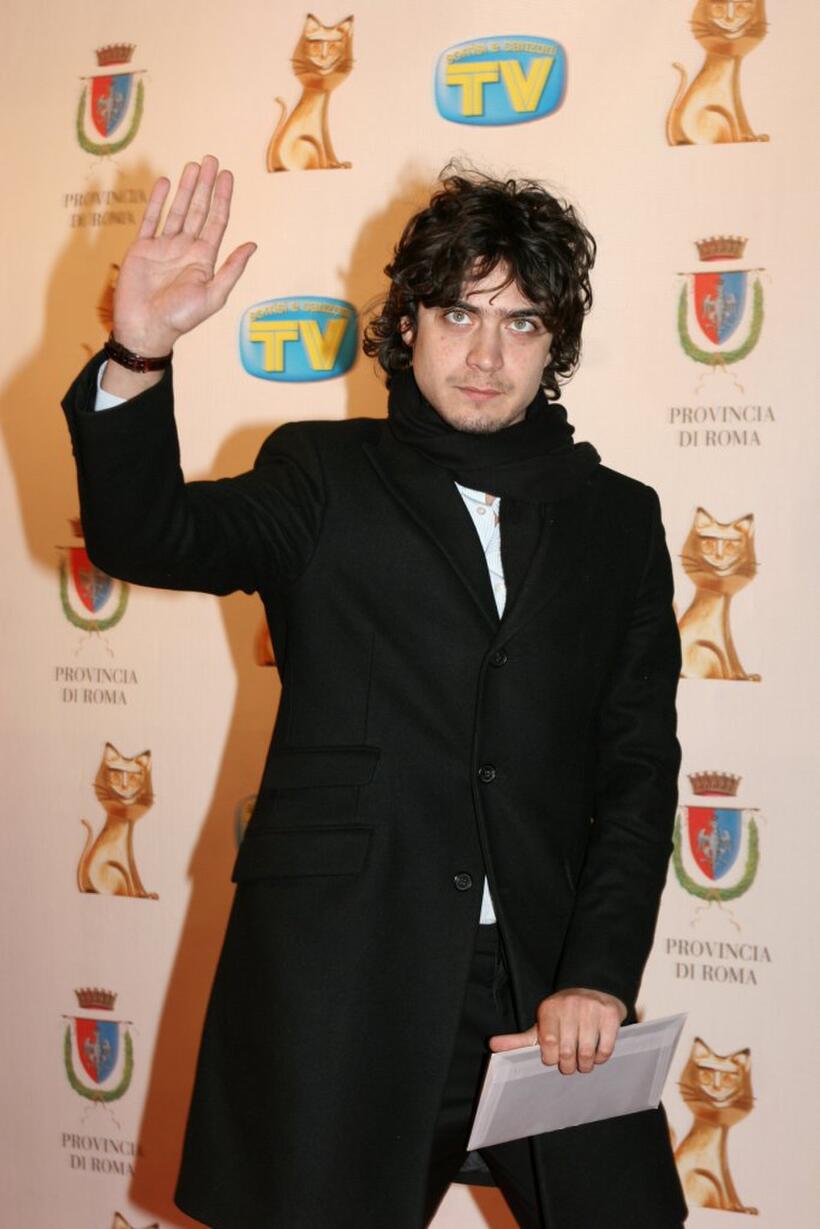 Riccardo Scamarcio at the TV, Sport, Cinema And Music Italian Awards.