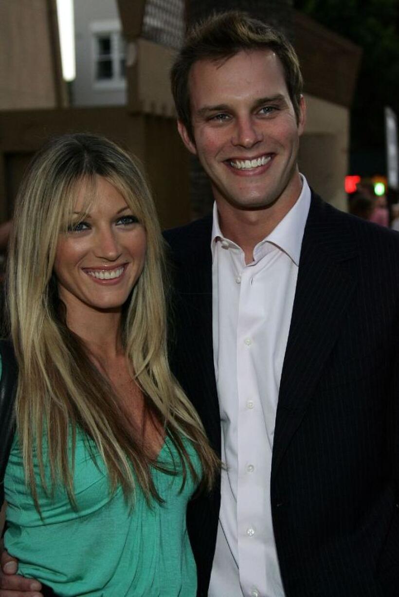 Natalie Zea and Travis Schuldt at the premiere of "Thumbsucker."