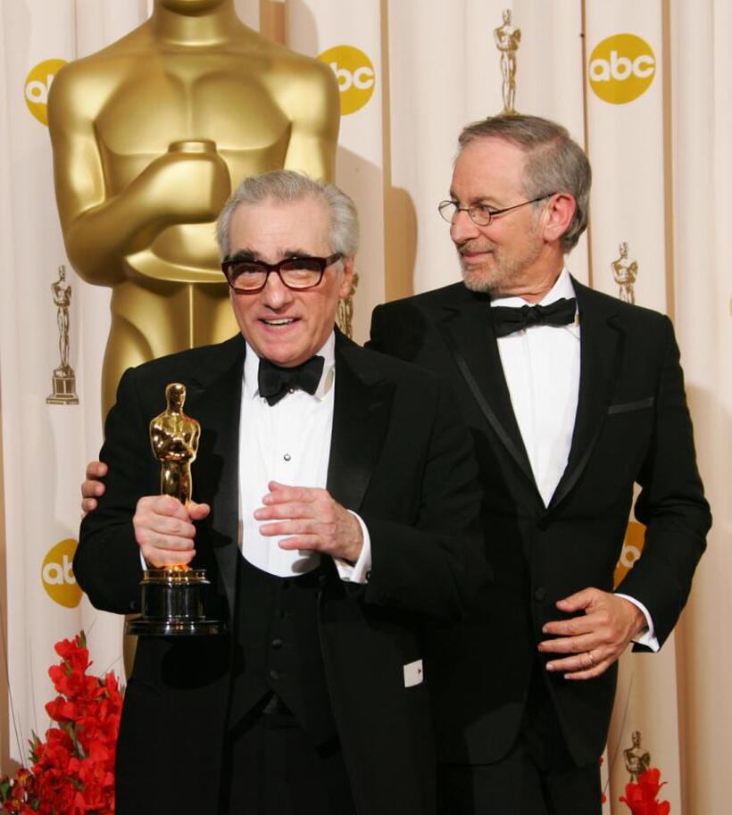 Martin Scorsese and Steven Spielberg at the 79th Academy Awards.