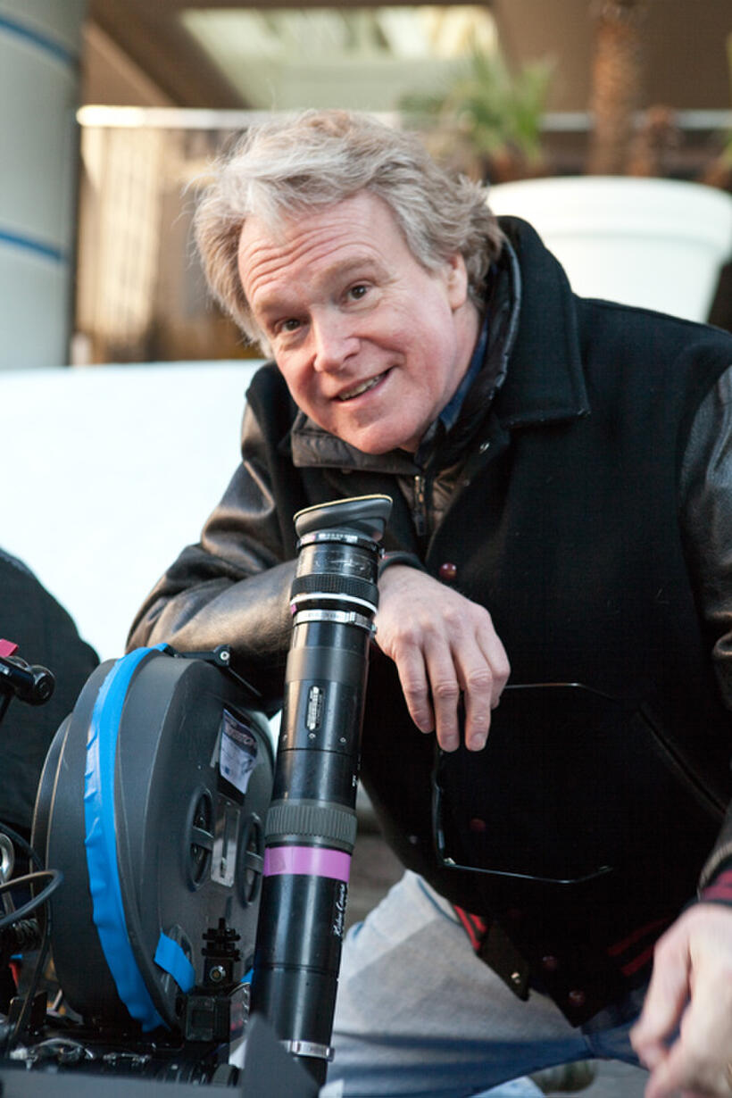 Director Don Scardino on the set of "The Incredible Burt Wonderstone."