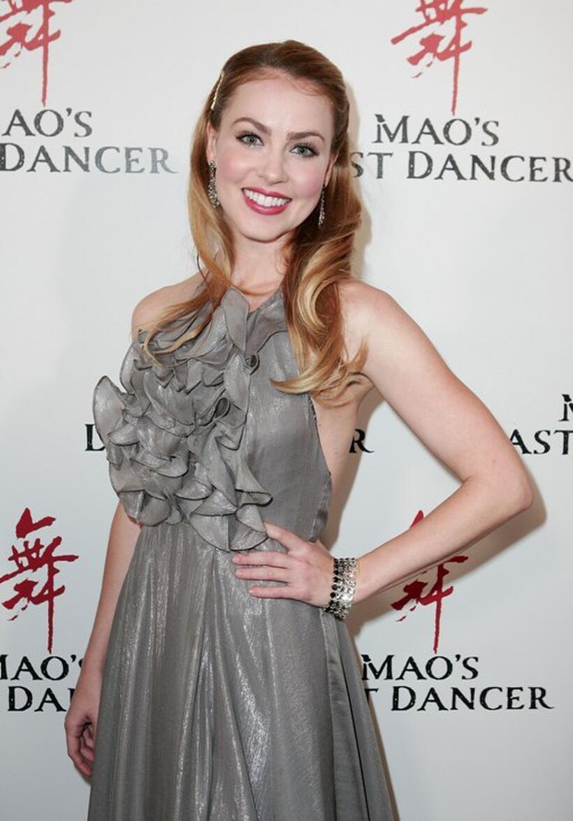 Amanda Schull at the Sydney premiere of "Mao' Last Dancer."