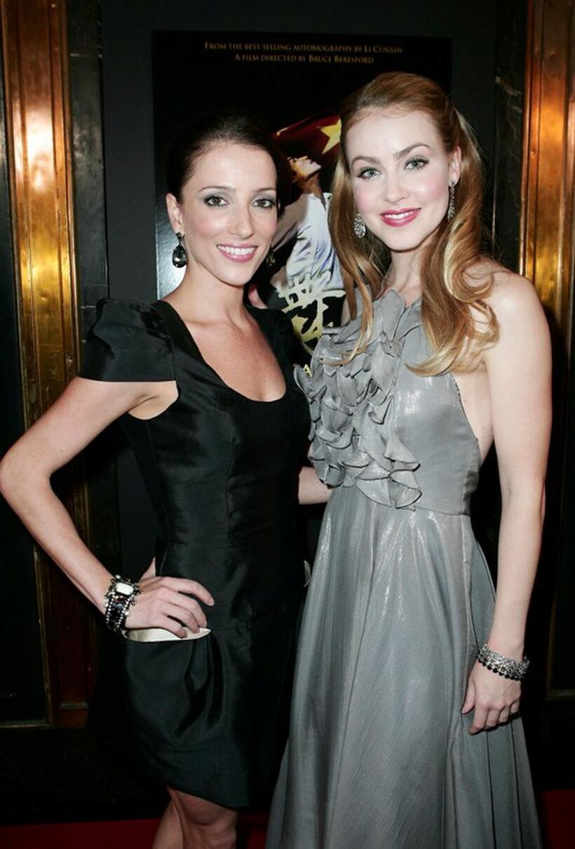 Camilla Vergotis and Amanda Schull at the Sydney premiere of "Mao' Last Dancer."