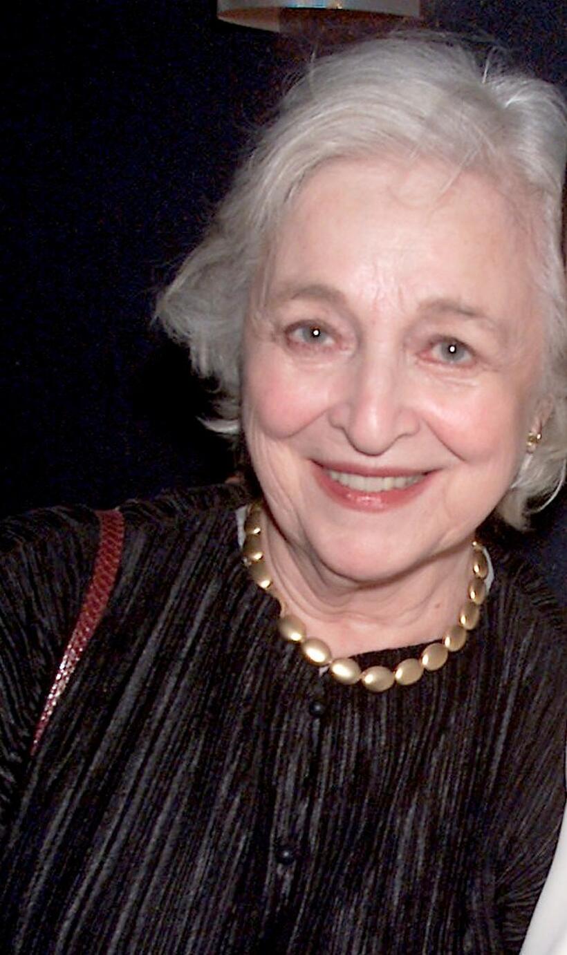 Rebecca Schull at the opening night party for Neil Simon's 32nd play "45 Seconds From Broadway."