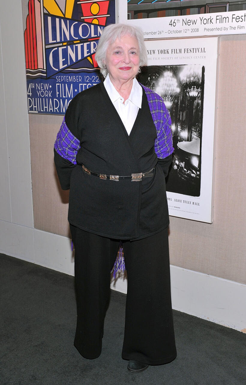 Rebecca Schull at the New York premiere of "Flannel Pajamas."