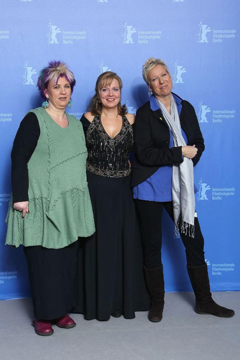 Kathleen Cieplik, Gabriela Maria Schmeide and director Doris Doerrie at the 60th Berlin International Film Festival.