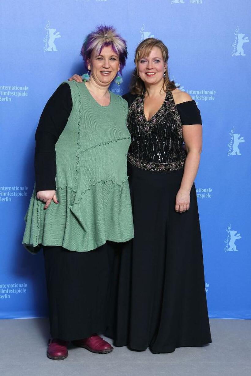 Kathleen Cieplik and Gabriela Maria Schmeide at the 60th Berlin International Film Festival.
