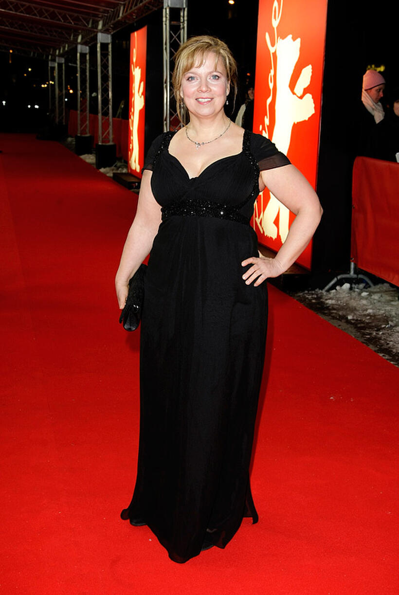 Gabriela Maria Schmeide at the premiere of "Die Friseuse" during the day four of the 60th Berlin International Film Festival.