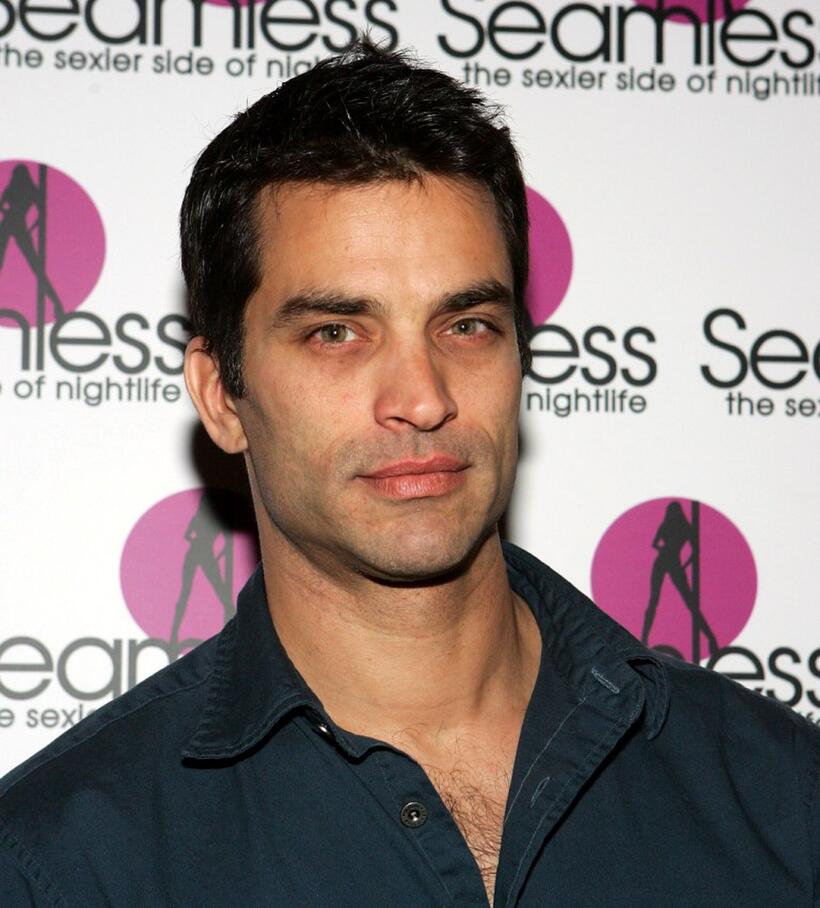 Johnathon Schaech at the grand opening of the Seamless Adult Ultra Lounge.