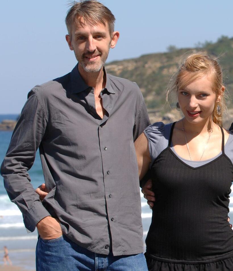 Andreas Schmidt and Nadja Uhl at the photocall of "Summer in Berlin" during the 53rd San Sebastian International Film Festival.