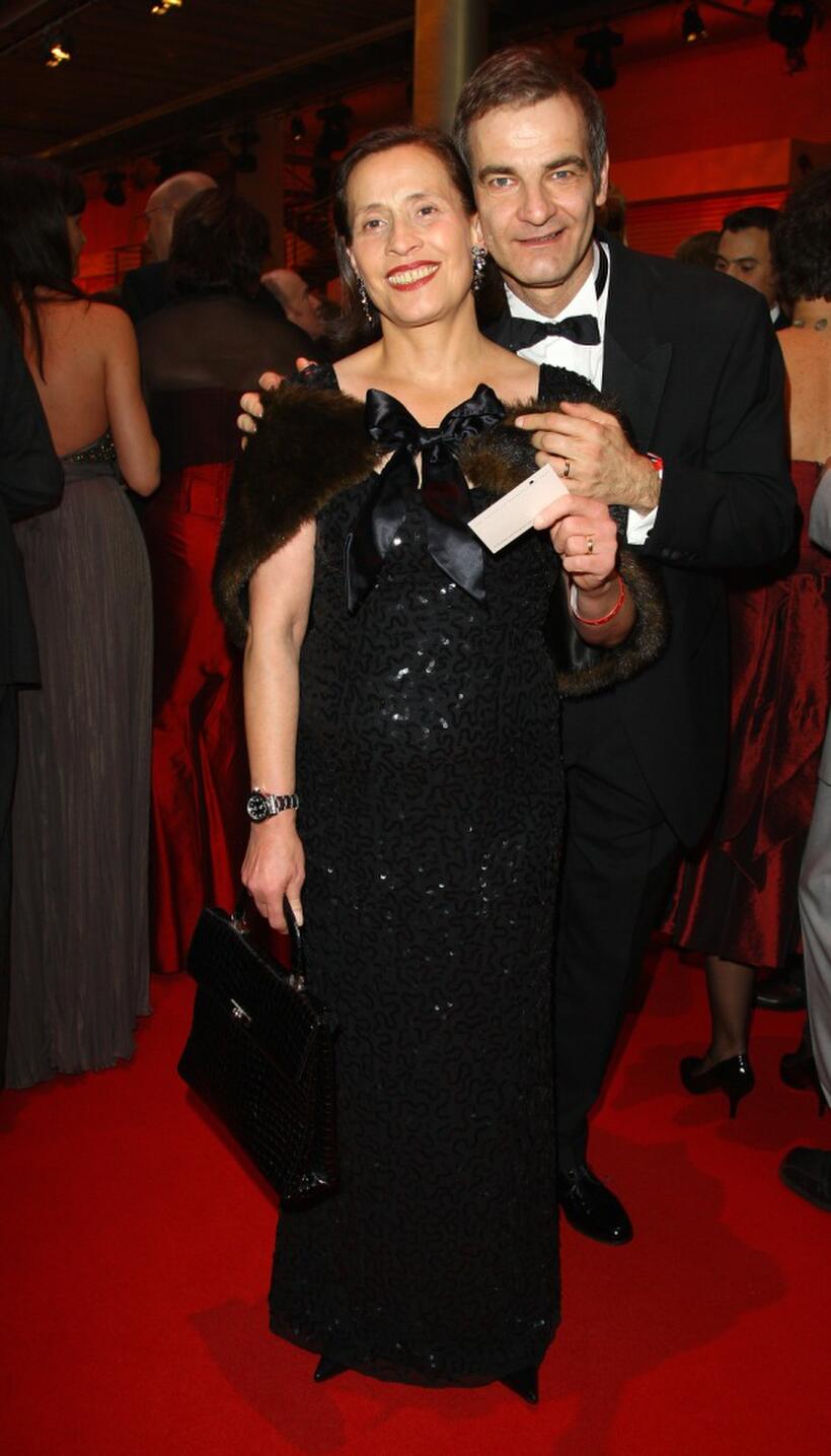 Jutta Schafmeister and Heinrich Schafmeister at the German TV Award 2008.